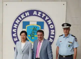 Επίσκεψη αντιπροσωπείας Κινεζικών Αρχών στη Γενική Αστυνομική Διεύθυνση Αττικής