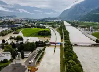 Ελβετία: 4 νεκροί και 2 αγνοούμενοι έπειτα από καταρρακτώδεις βροχές