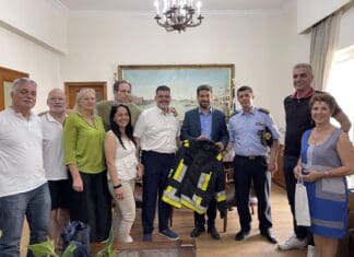 Γενναιόδωρη προσφορά στην Πυροσβεστική Υπηρεσία Χανίων με τη συνδρομή του Δήμου Χανίων