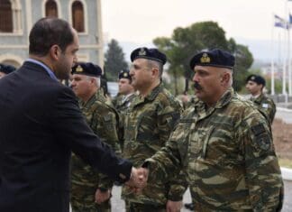 Επίσκεψη ΥΦΕΘΑ Γιάννη Κεφαλογιάννη στην 9η Μηχανοποιημένη Ταξιαρχία Πεζικού