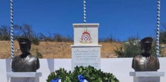 Τελετή αποκαλυπτηρίων προτομών των αείμνηστων Πυροσβεστών Σκούρτη Παύλου και Μπόσινα Ανδρέα