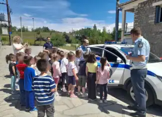 Ενημερωτικές διαλέξεις του Τμήματος Τροχαίας Γρεβενών σε μαθητές των ΚΔΠΑ και Παιδικών Σταθμών για την Οδική Ασφάλεια