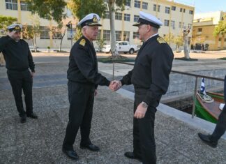 Ανταλλαγή Ευχών Αρχηγού ΓΕΝ για την Εορτή των Χριστουγέννων