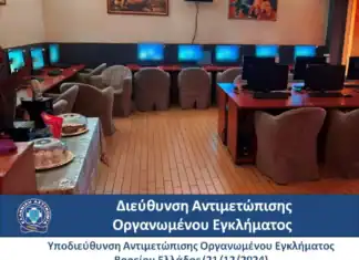 Συλλήψεις 4 ατόμων στη Θεσσαλονίκη, για παράνομα τυχερά παιχνίδια