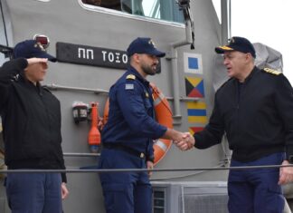 Επίσκεψη Αρχηγού ΓΕΝ στη νήσο Λέσβο