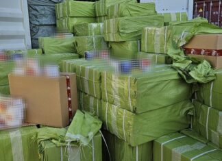 Εντοπισμός και κατάσχεση 9.390.000 λαθραίων τσιγάρων στο Σταθμό Εμπορευματοκιβωτίων Πειραιά