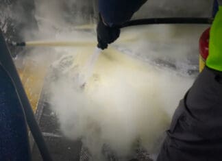 Άσκηση ετοιμότητας για φωτιά ήταν ο «συναγερμός» στο αμαξοστάσιο του ΟΑΣΘ στον Φοίνικα (βίντεο)