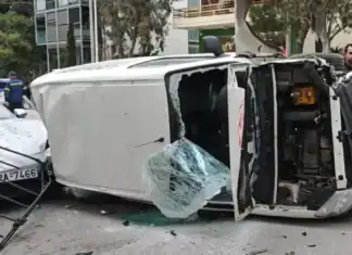 Τροχαίο δυστύχημα με ένα νεκρό και 4 τραυματίες στο Ψυχικό