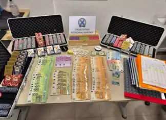 Εντοπίστηκε παράνομη χαρτοπαιχτική λέσχη στη Μύκονο – 21 συλλήψεις