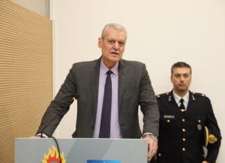 Τελετή απονομής Πτυχίων της 4ης Εκπαιδευτικής Σειράς Επιτελών Στελεχών Πυραγών της Σχολής Επαγγελματικής Μετεκπαίδευσης