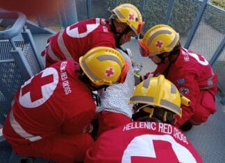 Ο Ελληνικός Ερυθρός Σταυρός είχε δυναμική παρουσία στη μεγάλη επιχειρησιακή άσκηση ετοιμότητας στο ΠΓΝ «ΑΤΤΙΚΟΝ»