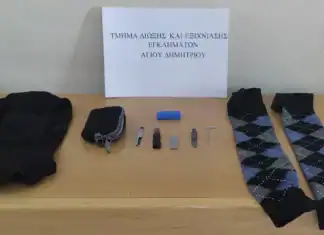 Αποτροπή κλοπής σε σπίτι στον Άγιο Δημήτριο μετά από επέμβαση αστυνομικών της Άμεσης Δράσης