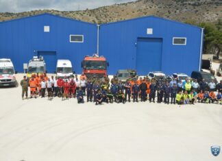 Άσκηση Μείζονος Ατυχήματος στο Ναύσταθμο Σαλαμίνας