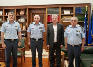 Συνάντηση του Περιφερειάρχη Κρήτης με τον Γενικό Επιθεωρητή Αστυνομίας Νοτίου Ελλάδας