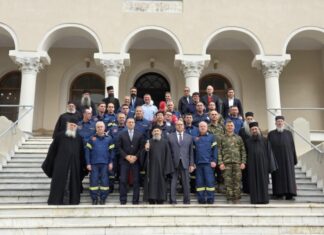 Ευρεία Σύσκεψη υπό τον Νίκο Παπαευσταθίου, για την αντιπυρική περίοδο στο Άγιο Όρος