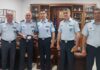 Επίσκεψη του Γενικού Επιθεωρητή Αστυνομίας Νοτίου Ελλάδας Αντιστράτηγου Παναγιώτη Πούπουζα στην Κρήτη