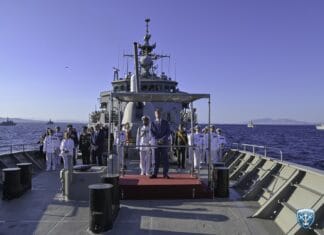 Επιθεώρηση του Στόλου εν πλω από την Α.Ε. τον Πρόεδρο της Δημοκρατίας (βίντεο)