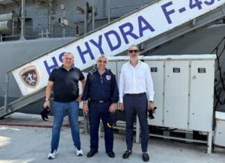RAVENNA: Στηρίζει το Πολεμικό Ναυτικό με δωρεά προς τη φρεγάτα «Ύδρα»