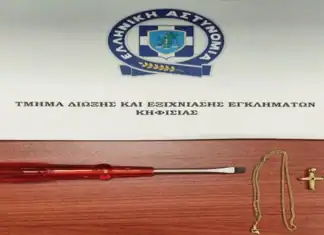 Δύο ανήλικοι άρπαξαν αλυσίδα από γυναίκα, στην περιοχή της Κηφισιάς