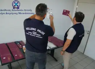Από τη Δ/νση Αλλοδαπών Αττικής εξαρθρώθηκε διεθνική εγκληματική οργάνωση (βίντεο)