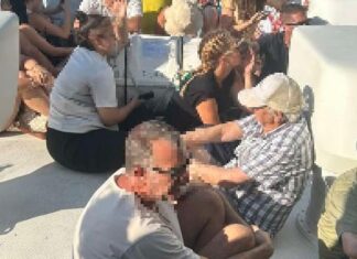 Απεγκλωβισμός 140 ατόμων από ΠΛΣ και ιδιωτικά μέσα μετά από εκδήλωση πυρκαγιάς στα Κύθηρα