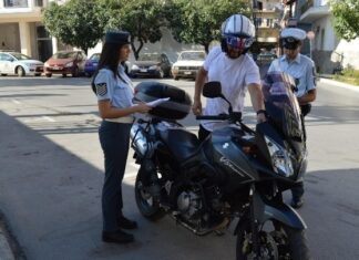 «Μηδενική ανοχή στη μη χρήση κράνους»: Περισσότερες από 3.000 παραβάσεις σε μία βδομάδα