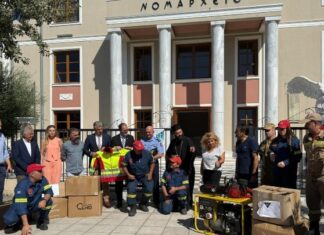 Προσφορά πυροσβεστικού εξοπλισμού από τη Βαυαρία στον Έβρο