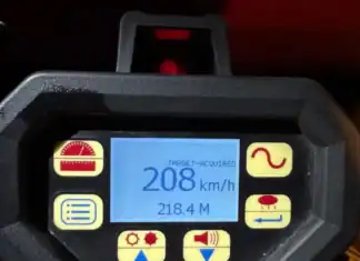 42χρονος οδηγός αυτοκινήτου κινούνταν με 208χλμ/ώρα στη Ν.Ε.Ο. Αθηνών – Λαμίας στο ύψος της Κηφισιάς