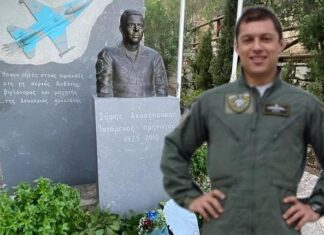 Δεκαπέντε χρόνια από τον θάνατο του Σμηναγού Σήφη Αναστασάκη – Τρισάγιο στη μνήμη του