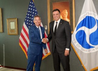 Β. Κικίλιας: Συνάντηση με τον Υπουργό Μεταφορών των ΗΠΑ, S. Duffy και σειρά επαφών υψηλού επιπέδου στην Ουάσιγκτον