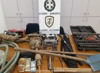 Φωκίδα: 2 συλλήψεις για παράβαση της νομοθεσίας περί προστασίας αρχαιοτήτων και της πολιτιστικής κληρονομιάς