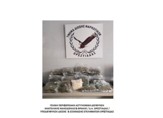 Καστανιές Έβρου: Επιχείρησε να περάσει 20 κιλά κάνναβης από το συνοριακό σημείο διέλευσης