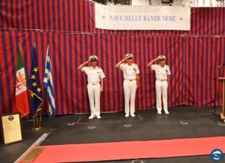 Παραλαβή Καθηκόντων Διοικητή εν Πλω της Επιχείρησης «IRINI» από την Ελλάδα