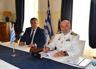 Υπογραφή Μνημονίου Συνεργασίας του Πολεμικού Ναυτικού με το Δήμο Πόρου