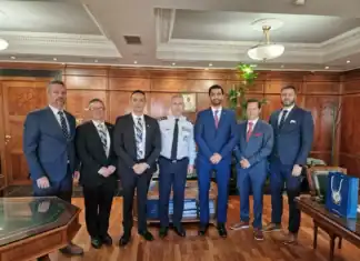 Εθιμοτυπική επίσκεψη εκπροσώπων Ελληνικών Αστυνομικών Ενώσεων του Εξωτερικού στον Αρχηγό της Ελληνικής Αστυνομίας