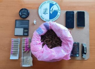 Από το Τμήμα Δίωξης Ναρκωτικών της Υπ/νσης Δίωξης και Εξιχνίασης Εγκλημάτων Καλαμάτας, συνελήφθησαν 2 άτομα για ναρκωτικά