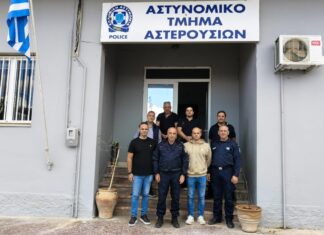 Ηράκλειο: Η Ένωση Αστυνομικών επισκέφθηκε το Αστυνομικό Τμήμα Αστερουσίων