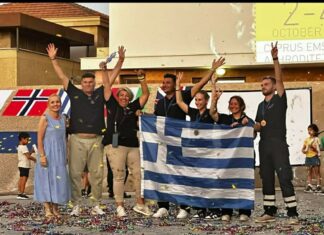 Σπουδαστές της ΣΑΕΚ ΔΥΠΑ Λαμίας κατέκτησαν τη 2η και 4η θέση στον 6ο Κυπριακό Διαγωνισμό Πληρωμάτων Ασθενοφόρων