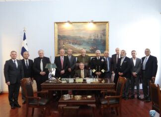 Ενημέρωση Διατελεσάντων Διοικητών της Διοίκησης Διοικητικής Μέριμνας Ναυτικού στη ΔΔΜΝ