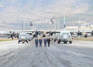Παρουσία Ν. Δένδια στην εκδήλωση του ΓΕΑ για την Κοινωνική Προσφορά της Πολεμικής Αεροπορίας στην 112 ΠΜ
