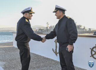 Ανταλλαγή Ευχών Αρχηγού ΓΕΝ για την Εορτή των Χριστουγέννων