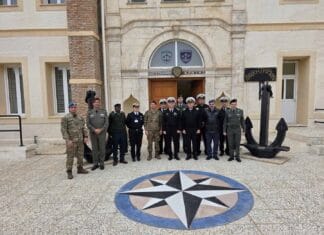 Επίσκεψη του 10ου Διεθνούς Σχολείου Σπουδών της Σχολής Εθνικής Άμυνας στο Ναύσταθμο Κρήτης