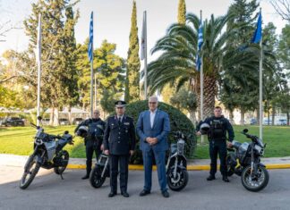 Συνάντηση του Αρχηγού της Ελληνικής Αστυνομίας με τον Πρόεδρο της εταιρείας Πέτρος Πετρόπουλος ΑΕΒΕ κ. Μιχάλη Η. Οικονομάκη