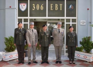 Επίσκεψη Γαλλικής Αντιπροσωπείας στο 306 Εργοστάσιο Βάσης Τηλεπικοινωνιών