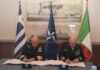 Τελετή Υπογραφής Ελλάδας – Ιταλίας του Επιχειρησιακού Μνημονίου Συνεργασίας «NATO Underwater Centre of Excellence»