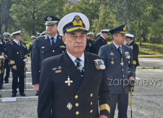 Χανιά: Νέος Διοικητής του Ναυστάθμου Κρήτης ο Αρχιπλοίαρχος Αθανάσιος Δούρος
