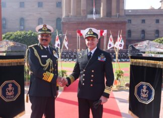 Επίσημη Επίσκεψη του Αρχηγού ΓΕΝ στην Ινδία