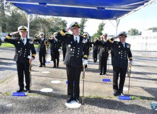 Τελετή Παράδοσης – Παραλαβής Καθηκόντων του Διοικητού της Σχολής Μονίμων Υπαξιωματικών Ναυτικού