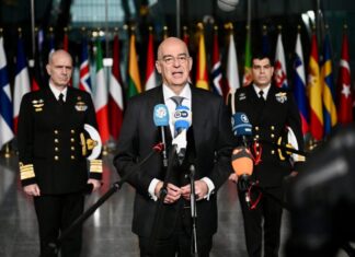 Ο Ν. Δένδιας συμμετείχε στη Σύνοδο Υπουργών Άμυνας του ΝΑΤΟ και στο Σ.Ε.Υ. της Ε.Ε. σε σύνθεση Υπουργών Άμυνας, στις Βρυξέλλες