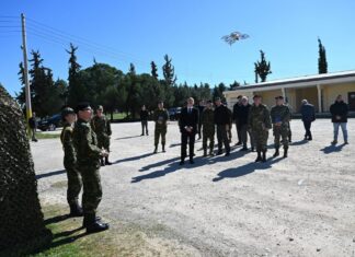 Επίσκεψη ΥΕΘΑ Νίκου Δένδια στο Κέντρο Εκπαίδευσης Νεοσυλλέκτων (ΚΕΝ) στον Αυλώνα Αττικής